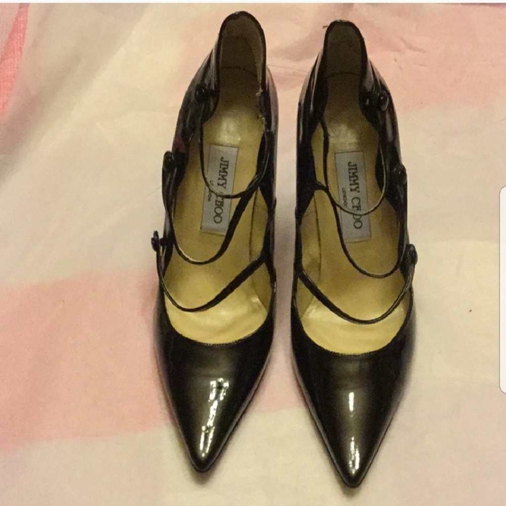 Jimmy Choo black heels